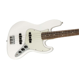 Fender Player Jazz Bass Guitar, Pau Ferro FB, Polar White (B-Stock)