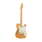 Squier Classic Vibe 70s Telecaster Thinline Electric Guitar, Maple FB, Natural (B-Stock)