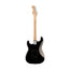 Squier Sonic Stratocaster HSS Electric Guitar w/Black Pickguard, Maple FB, Black