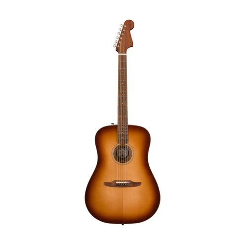 Fender California Redondo Classic Dreadnought Acoustic Guitar w/Bag, PF FB, Aged Cherry Burst (B-Stock)