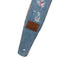 Fender X Wrangler Ripped Paisley Denim Guitar Straps, Indigo