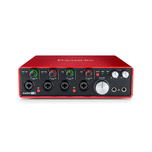 Focusrite Scarlett 18i8 (2nd Gen)18in/8out USB Audio Interface (B-Stock)