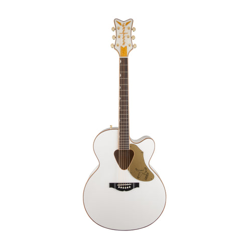 Gretsch G5022CWFE Rancher Falcon Jumbo Acoustic Guitar, White