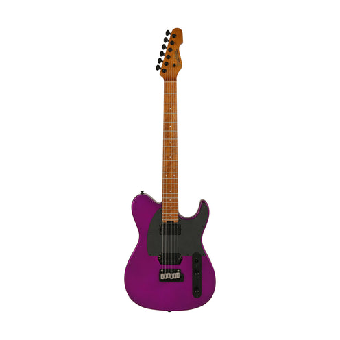 GrassRoots G-THROBBER-WK/M-VDPR Electric Guitar, Roasted Maple FB, Voodoo Purple (B-Stock)