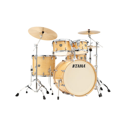 TAMA CL52KRS-GNL Superstar Classic Maple 5-Piece Drum Shell Kit, Gloss Natural Blonde