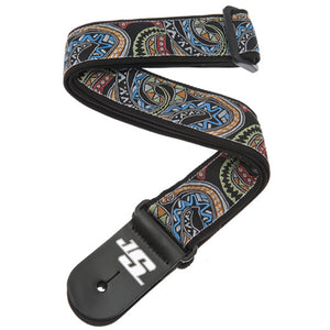 D'Addario 50mm Joe Satriani Guitar Strap, Snakes Mosaic