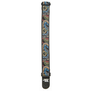 D'Addario 50mm Joe Satriani Guitar Strap, Snakes Mosaic