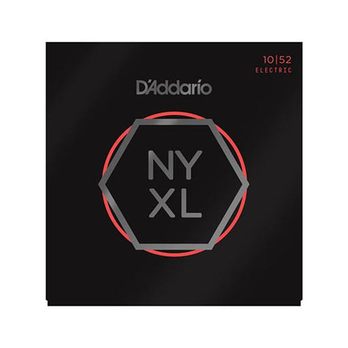 D'Addario NYXL1052 Nickel Wound Electric Guitar Strings, 10-52