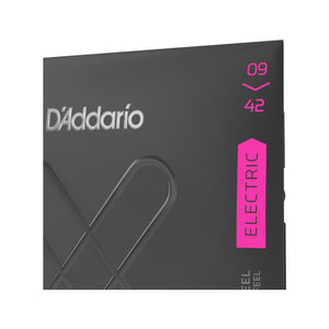 D'Addario XTE0942 XT Nickel Plated Steel Electric Guitar Strings, Super Light, 09-42