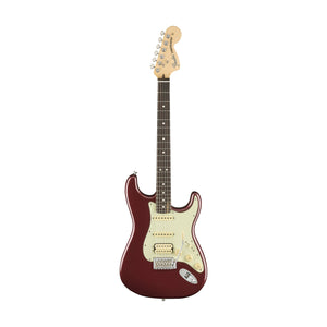 Fender American Performer HSS Stratocaster Electric Guitar, RW FB, Aubergine