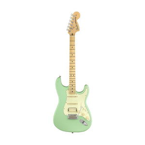 Fender American Performer HSS Stratocaster Electric Guitar, Maple FB, Satin Seafoam Green