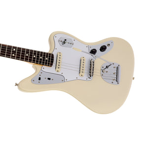 Fender Artist Johnny Marr Jaguar Electric Guitar, RW FB, Olympic White