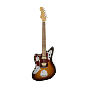 Fender Kurt Cobain Jaguar NOS Left-Handed Electric Guitar, RW FB, 3-Tone Sunburst