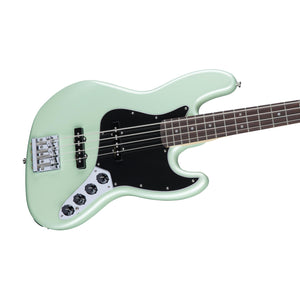 Fender Deluxe Active Jazz Bass Guitar, Pau Ferro, Surf Pearl