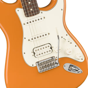 Fender Player HSS Stratocaster Electric Guitar, Pau Ferro FB, Capri Orange