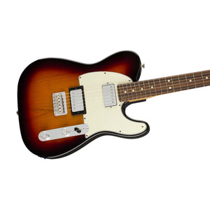 Fender Player HH Telecaster Electric Guitar, Pau Ferro FB, 3-Tone Sunburst