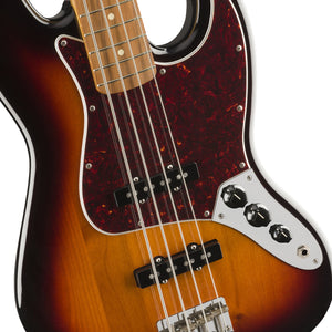 Fender Vintera 60s Jazz Bass Guitar, Pau Ferro FB, 3-Tone Sunburst