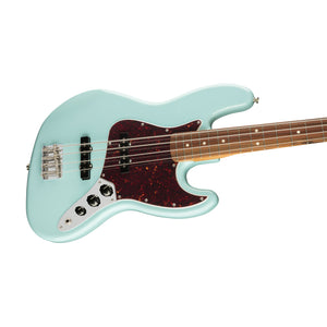 Fender Vintera 60s Jazz Bass Guitar, Pau Ferro FB, Daphne Blue