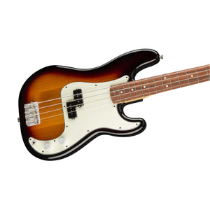 Fender Player Precison Bass Guitar, Pau Ferro FB, 3-Tone Sunburst