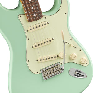 Fender Vintera 60s Stratocaster Electric Guitar, Pau Ferro FB, Surf Green