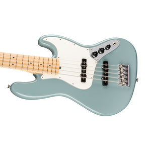 Fender American Professional 5-String Jazz Bass Guitar, Maple FB, Sonic Gray