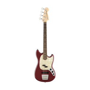 Fender American Performer Mustang Bass Guitar, RW FB, Aubergine