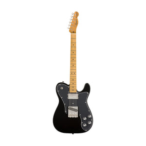 Squier Classic Vibe 70s Telecaster Custom Electric Guitar, Maple FB, Black