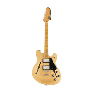 Squier Classic Vibe Starcaster Electric Guitar, Maple FB, Natural