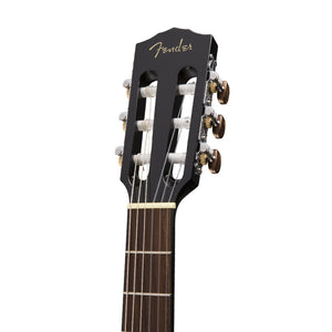 Fender CN-60S Nylon String Classical Guitar, Walnut FB, Black