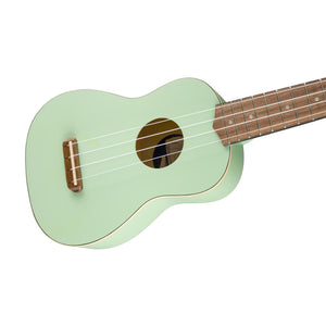 Fender Venice Soprano Ukulele, Seafoam Green