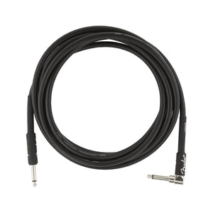 Fender Professional Series Angled Instrument Cable, 10ft, Black