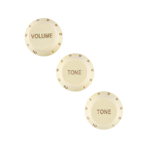 Fender Soft Touch Guitar Knobs, White