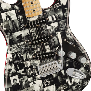 Fender Custom Shop Ltd Ed Dennis Galuszka Masterbuilt Andy Summers Monochrome Stratocaster Guitar