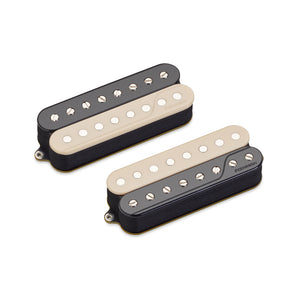 Fishman Fluence Classic Humbucker 8-String Pickup Set, Open Core Reverse Zebra