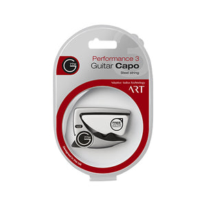 G7th Performance 3 Guitar Capo, Silver