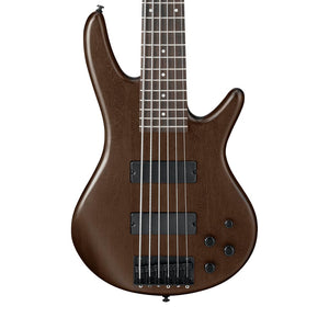 Ibanez GSR206B-WNF 6-String Electric Bass Guitar, Walnut Flat