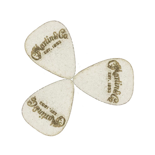 Martin 18A0102 Ukulele Picks, Pack of 4, 2.5mm, White