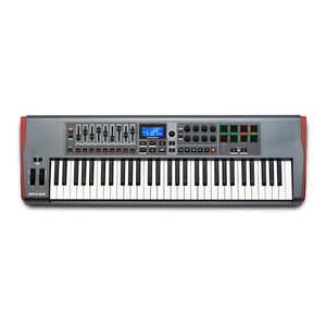 Novation Impulse 61 USB MIDI Controller KB 5 Octave, Touch Sensitive Controls, LED Light Rings