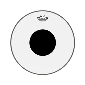 Remo CS-0314-10 14inch Batter Controlled Sound Clear Black Dot Top Drum Head