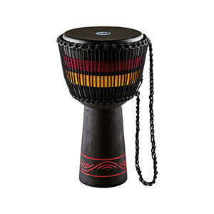 MEINL Percussion ADJ7-XL 13inch Fire Rhythm Series Rope Tuned Wood Djembe