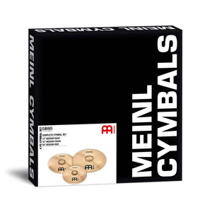 MEINL Cymbals CC141620 Classics Custom Complete Cymbal Set (Medium- 14inHH, 16inC, 20inRide )