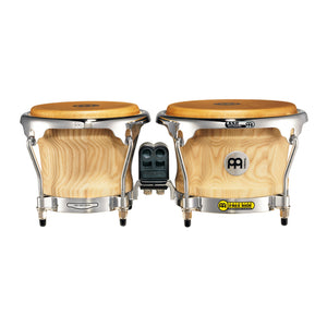 MEINL Percussion CS400AWA-M 7&8.5inch Collection Series Wood Bongo, American White Ash