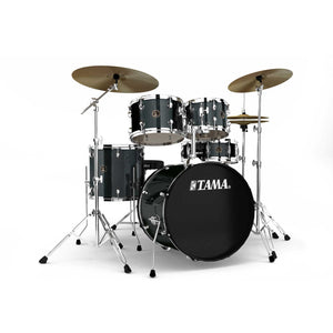 TAMA RM50YH6C-CCM Rhythm Mate 5-Piece Drum Kit w/Hardware and Cymbals, Charcoal Mist