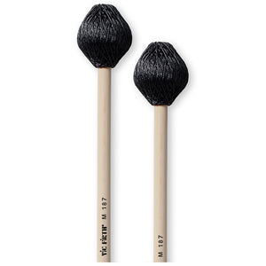 Vic Firth M187 Multi-Application Series Vibe Mallet, Rubber Core, Medium Hard Cord