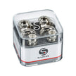 Allparts AP-0681-001 Schaller S-Lock Nickel Strap Locks, Box of 2