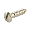 Allparts GS-0014-001 Slotted Pickguard Screws, Pack of 20