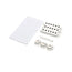 Allparts PG-0549-025 White Accessory Kit for Stratocaster