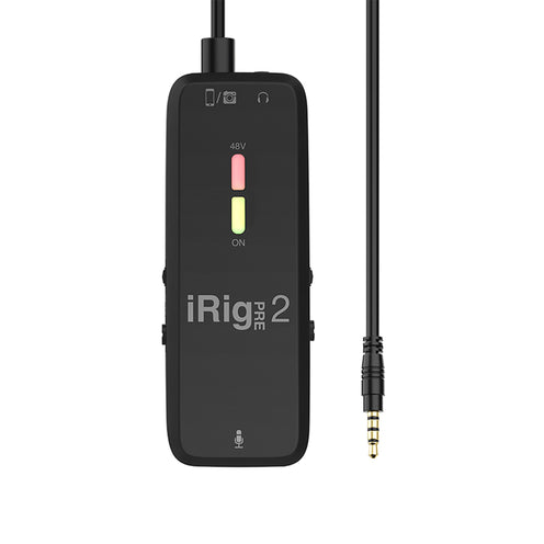 IK Multimedia iRig Pre 2 Mobile Microphone Interface