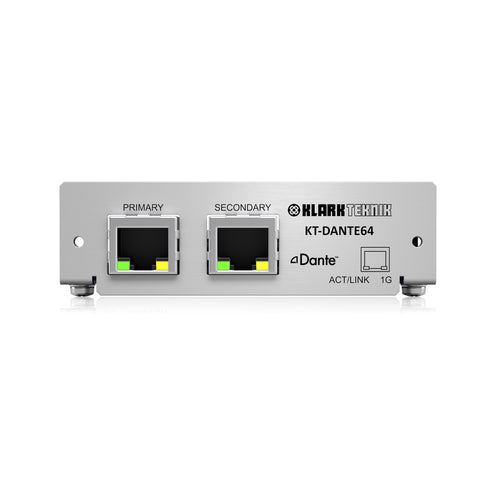 Klark Teknik KT-DANTE64 Audinate Dante Network Module