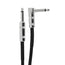koda essential KIC10RA Straight-Angled Instrument Cable, 10ft, Black
